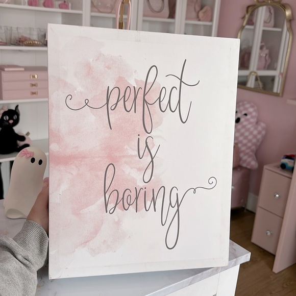 Girly frame/canvas - Picture 1 of 2